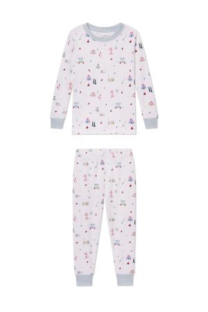 Kids Alpine Adventure Long Sleeve Top and Pants Set by Brand 11