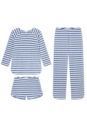 11 Pima Cotton Long Sleeve Top Bundle – Seaport Stripe Pattern