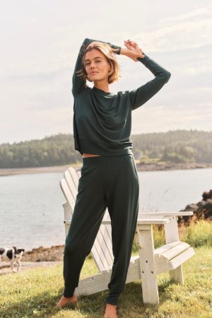 11 Relax Jogger Set in Conifer – Matching Lounge Set for Men & Women