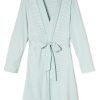 11 Brand Pima Robe in Parisian Green - Luxury Lightweight Bathrobe for Men & Women