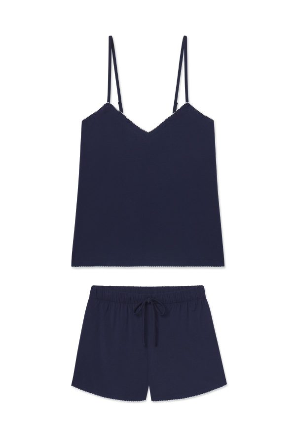 11 DreamModal™ Cami Shorts Set - English Navy Matching Lounge Set