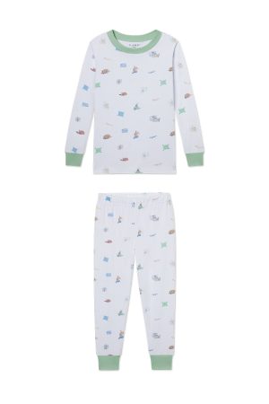 11 Brand Kids Long-Long Pajama Set for Slumber Party - Soft Comfortable Sleepwear