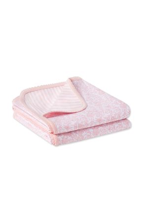 11 Reversible Baby Blanket – English Rose Multi-Color Soft Cotton Blanket for Infants & Toddlers