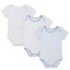 Baby Bodysuit Bundle – Soft French Blue Newborn Onesies by Brand 11