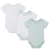 11 Baby Bodysuit Bundle in Parisian Green - Soft Cotton Newborn Onesies Set