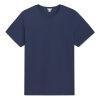 11 Brand Men's Pima Cotton Crew Neck T-Shirt – Navy Blue Casual Tee