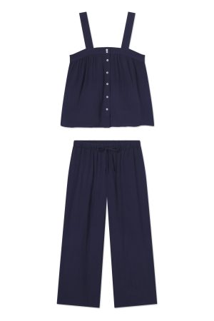 11 Brand Hamptons Pants Set in English Navy – Stylish Men's Trousers