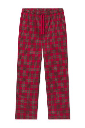 11 Men's Flannel Pajama Pants - Holiday Tartan Plaid Sleep Pants for Men