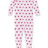 11 Baby Sleeper - Classic Red Heart Design for Infants