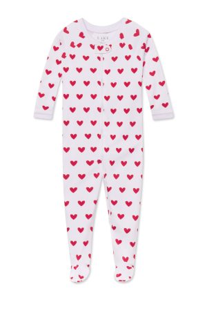 11 Baby Sleeper - Classic Red Heart Design for Infants