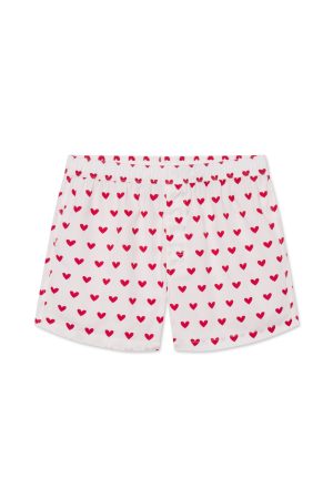 11 Men's Classic Red Heart Poplin Boxer Briefs - Soft Cotton Underwear for Men