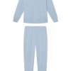 11 Relax Jogger Set in French Blue - Matching Sweatshirt & Joggers Lounge Set