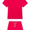 DreamModal™ Ski Patrol Ribbon Shorts Set by 11 | Lightweight Modal Lounge Shorts
