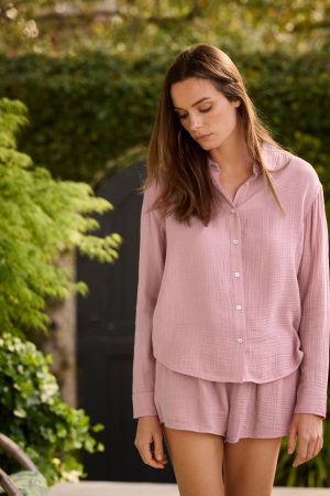 11 Nantucket Shorts Set in Carnation - Women's Matching Short Set