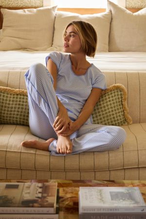 11 Pima Cotton Bundle in Hydrangea – Soft Luxury Knit Set for Women