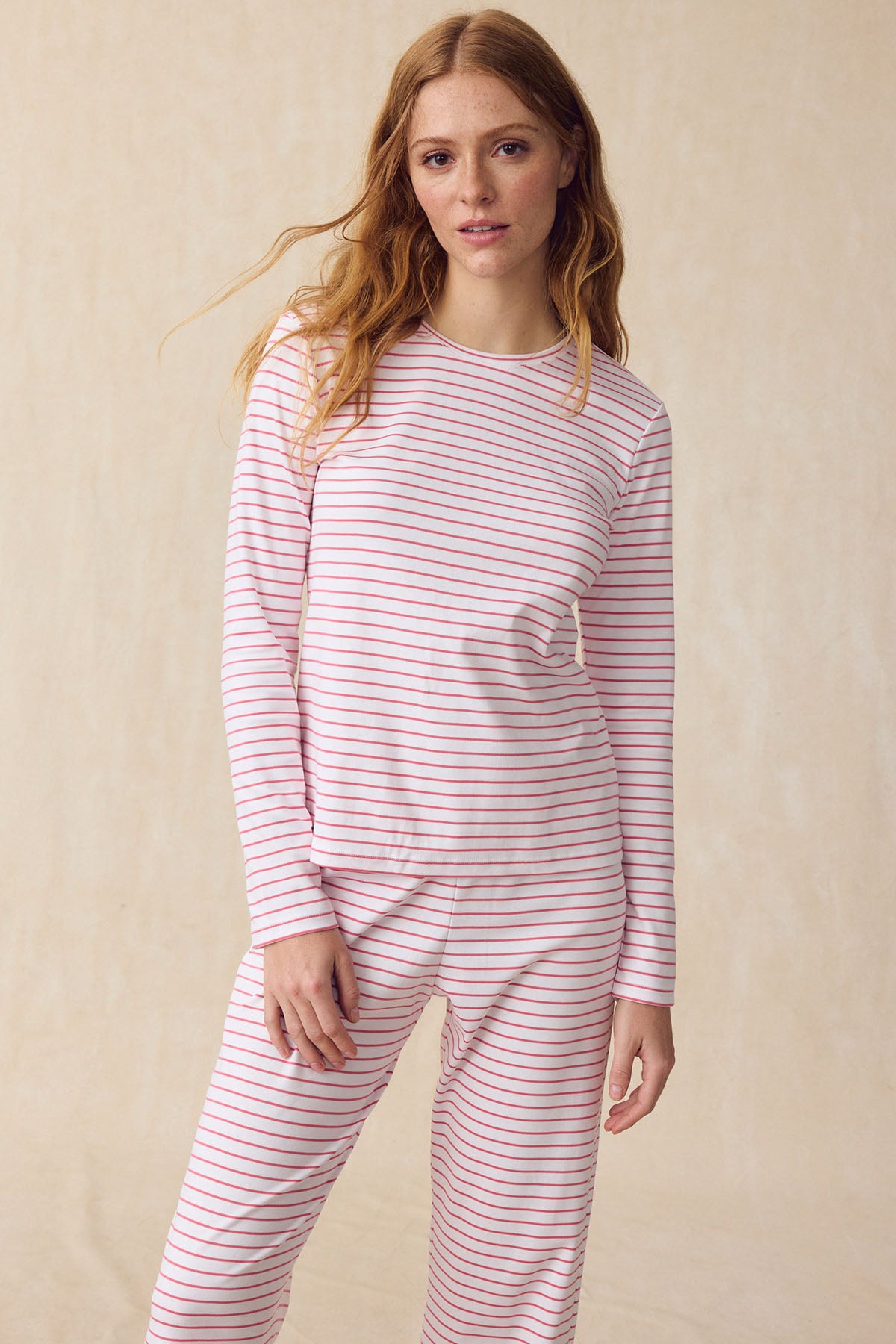 11 Pima Cotton Long Sleeve Crew Neck Sweater Bundle – Winterberry Rowing Stripe