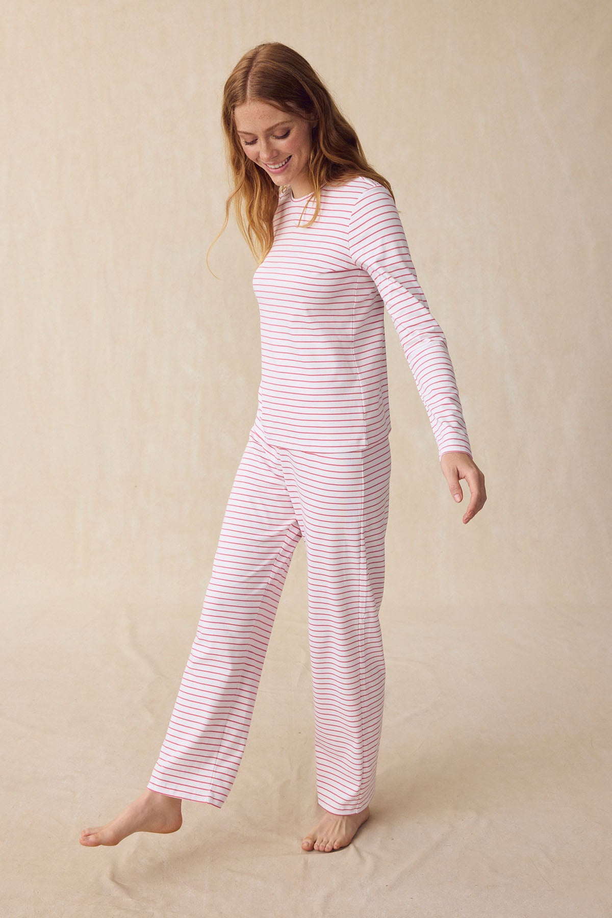 11 Pima Cotton Long Sleeve Crew Neck Sweater Bundle – Winterberry Rowing Stripe