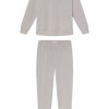 11 Brand Relax Jogger Set in Heather Gray - Comfortable Athletic Lounge Wear