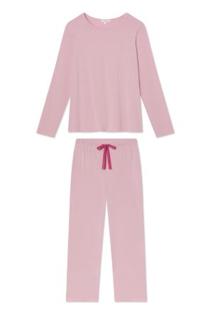 DreamModal™ Ribbon Long-Long Set in Fragrant Lilac - Elegant Comfort Wear by 11