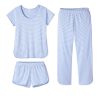 11 Pima Cotton Bundle in Hydrangea – Soft Luxury Knit Set for Women