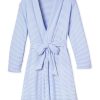 11 Pima Robe in Hydrangea – Luxe Lightweight Cotton Robe for Women