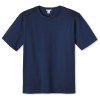 11 Men's Short Sleeve Pima Cotton T-Shirt in True Navy - Premium Soft Crew Neck Tee for Men